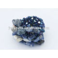 Sodalite Chip Stone Stretch Seed Perles de verre Ring